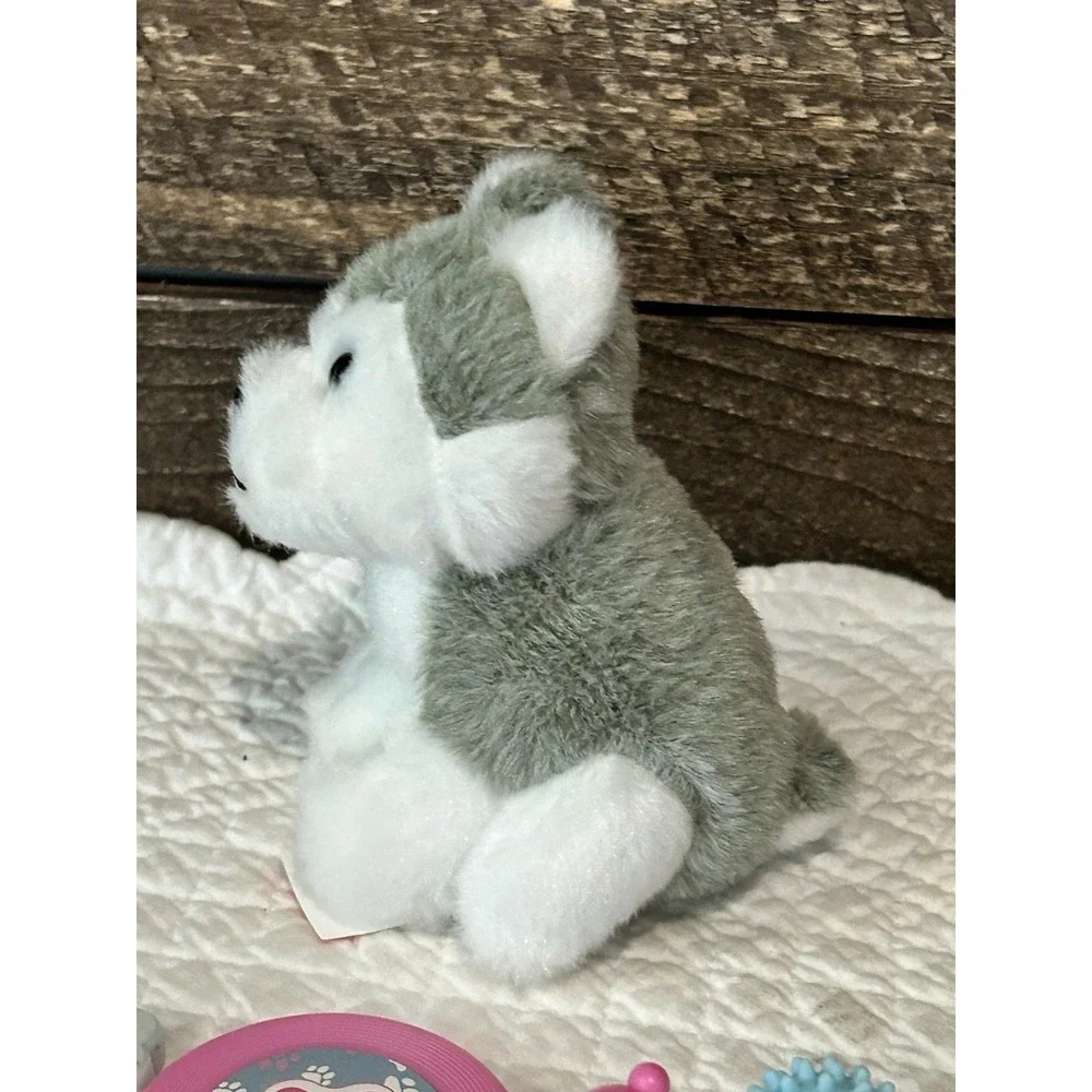 Our Generation Dog Plush Pet Toy‎ Siberian Husky Puppy White W/accessories